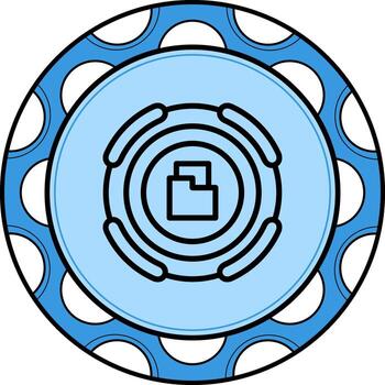 Folder Dynamic Creative Art Layout vector