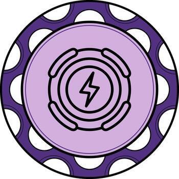 Current Elegant Flat Design Object vector