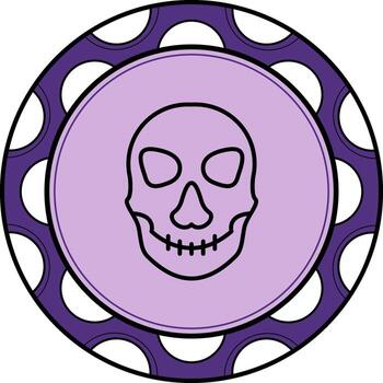 cráneo personalizado ui Arte diseño vector