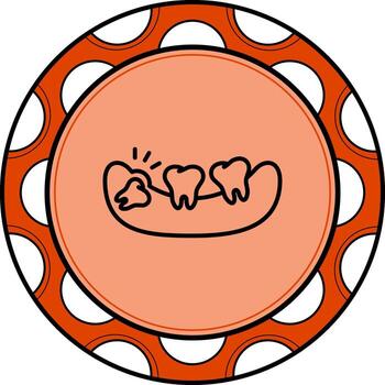 Wisdom Tooth Clean Design Object vector
