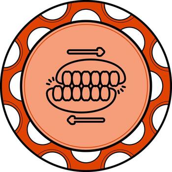 Jaw Alignment Elegant Web Graphic Layout vector