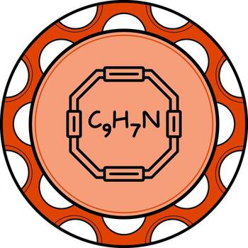 Isoquinoline Minimal Branding Feature vector