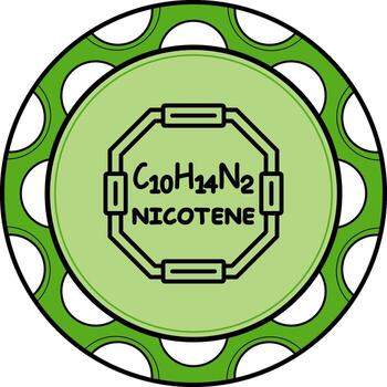 Nicotine Custom UI Art Layout vector