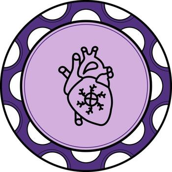 corazón válvula personalizado ui Arte diseño vector