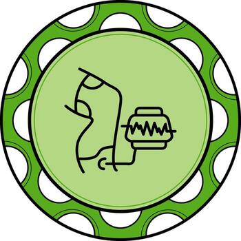 Deep Vein Thrombosis Dynamic Web Art Feature vector