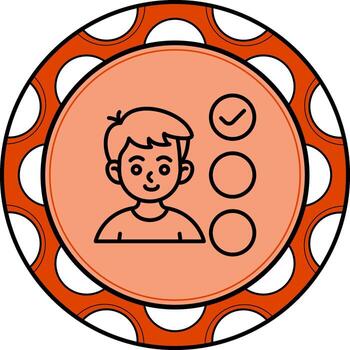 usuario Puntuación personalizado ui Arte diseño vector