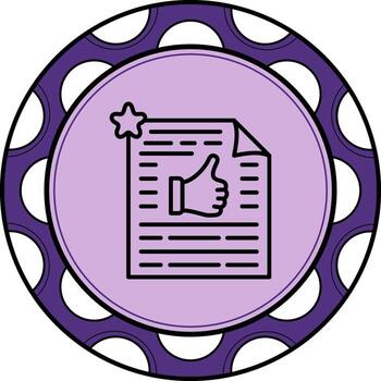 Feedback Summary Functional UI Design Asset vector