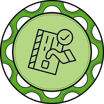 Checkout Minimal Flat Art Feature vector