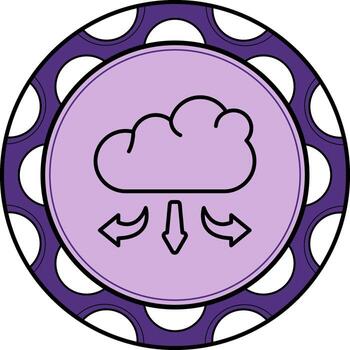 nube integración prima web diseño característica vector