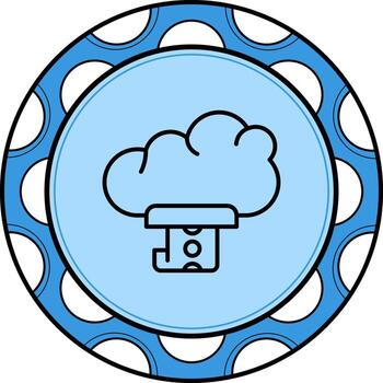 Cloud Billing Custom UI Art Layout vector