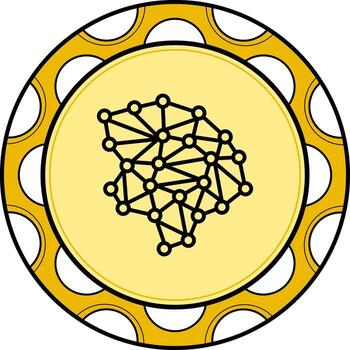 Neural Network Innovative Modern Design Form vector