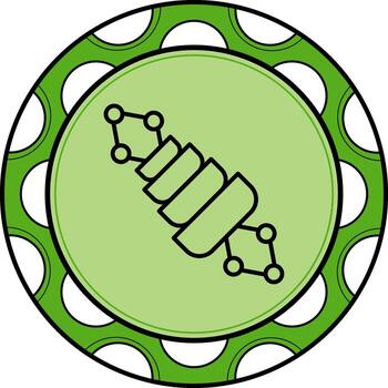 Generative Adversarial Distinct Flat Art Symbol vector