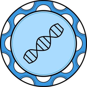 adn estructura personalizado ui Arte diseño vector