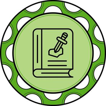 historia libro personalizado ui Arte diseño vector