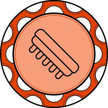 Chalk Duster Modern UI Graphic Feature vector