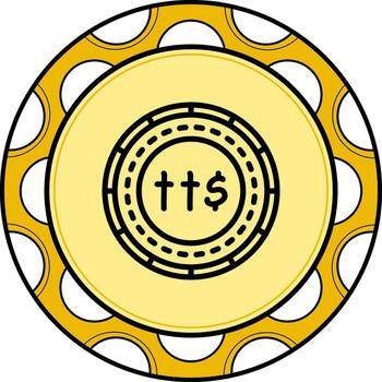 Trinidad and Tobago Coin Dynamic Digital Design Layout vector