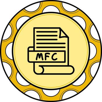 MFC Minimal Professional Graphic Layout vector