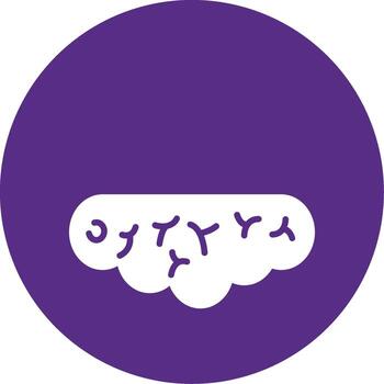 Active Daily Learning Glyph Multi Color Circle vector