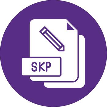 SketchUp SKP File Glyph Multi Color Circle vector