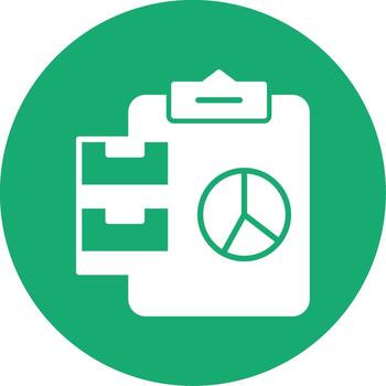 Warehouse Material Management System Glyph Multi Color Circle vector