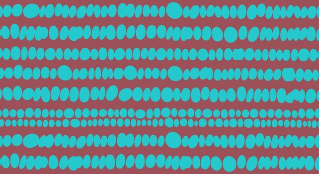 Abstract cyan and red horizontal wave pattern vector