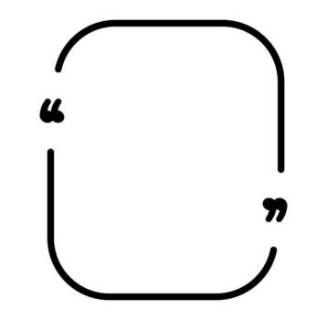 Minimalist quote frames set for inspiring message display vector