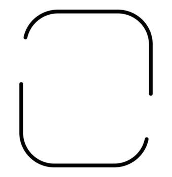 Minimalist quote frame design for inspirational messages vector