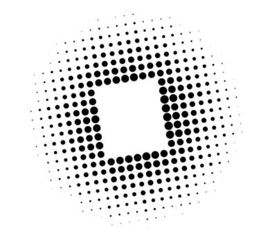 Retro pop art arrow with halftone design for creative projects vector