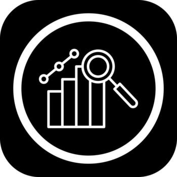 Statistical Analysis Monotone Sketch Style Design vector