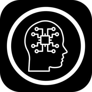 Machine Perception Color Enhanced Style Graphic vector