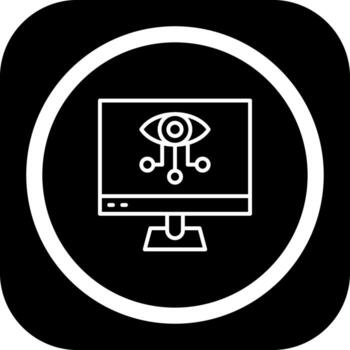 Data Visualization Geometric Mobile App Mark vector