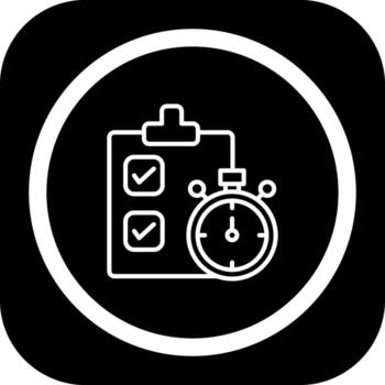 Project Deadline Coded User Interface Symbol vector