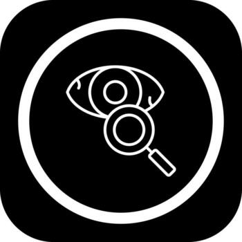Eye Test User Interface Design Mark vector