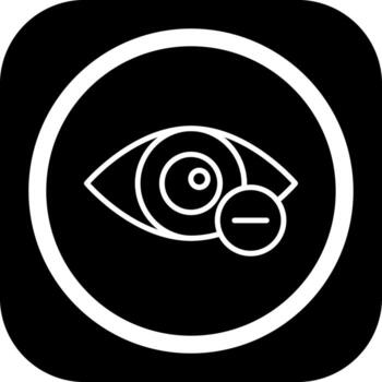 Myopia Clean User Interface Concept vector