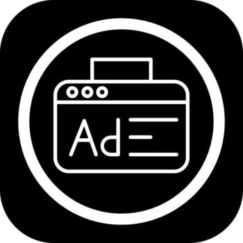 Advertisement Gradient Color Style Form vector