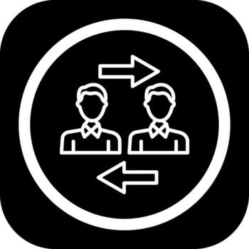 Opponent Interface Outline Line Graphic vector