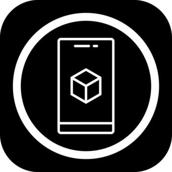 Augmented Reality Minimal User Interface Element vector