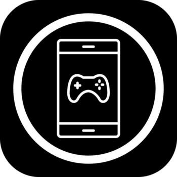 Mobile Gaming Shadowed Flat UI Design vector