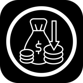 Loss Application Focused UI Design vector