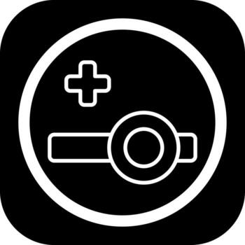 Head Mirror Wireframe Mobile App Design vector