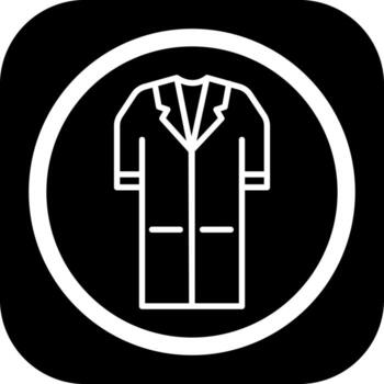 Gown Gradient Color Style Form vector