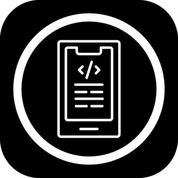 Mobile Application Web Based Design Element vector