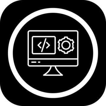 software Ingenieria hecho a mano usuario interfaz símbolo vector