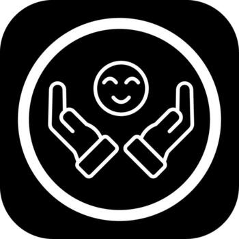 Gratitude Futuristic User Interface Mark vector