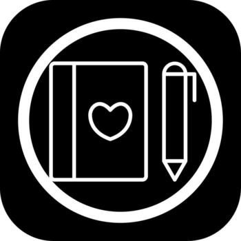 Journaling Monotone Sketch Style Design vector