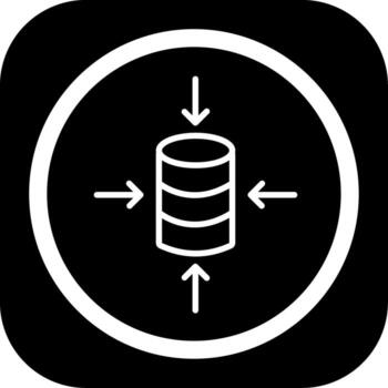 Compression Detailed User Interface Piece vector