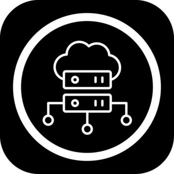 Database Flat User Interface Form vector