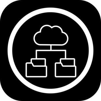 Database Compact Web Icon Symbol vector