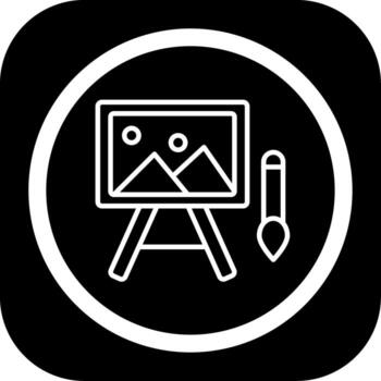 Painting Gradient Style Design Element vector