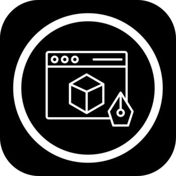 re diseño geométrico estilo diseño Insignia vector